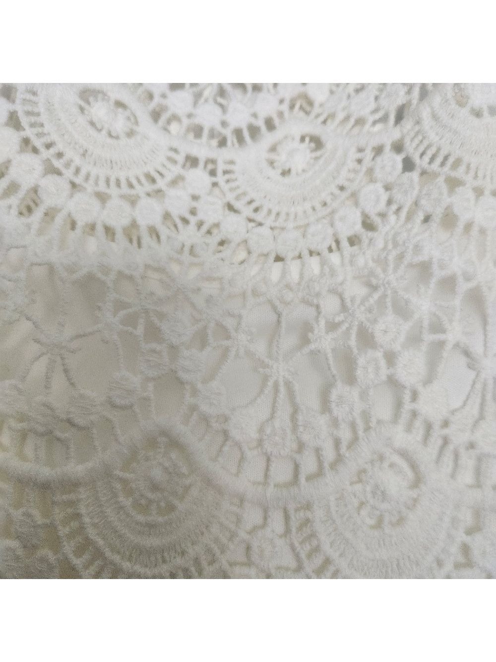 Ralph Lauren White Eyelet Sheath Dress White Lace Formal Mini Dress XXL - Picture 3 of 6